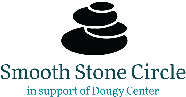 Smooth stone circle logo web