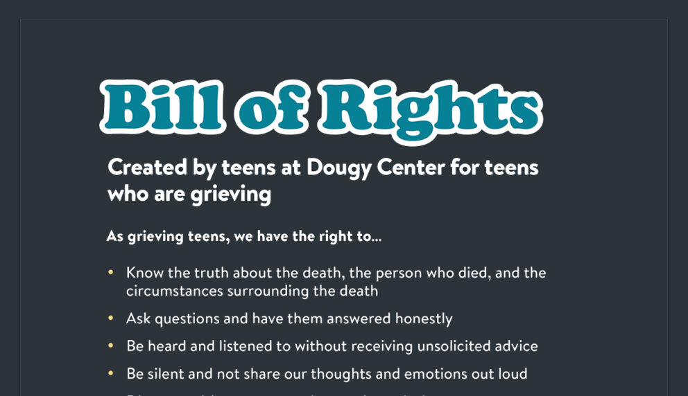 Dougy Center for Grieving Children & Families