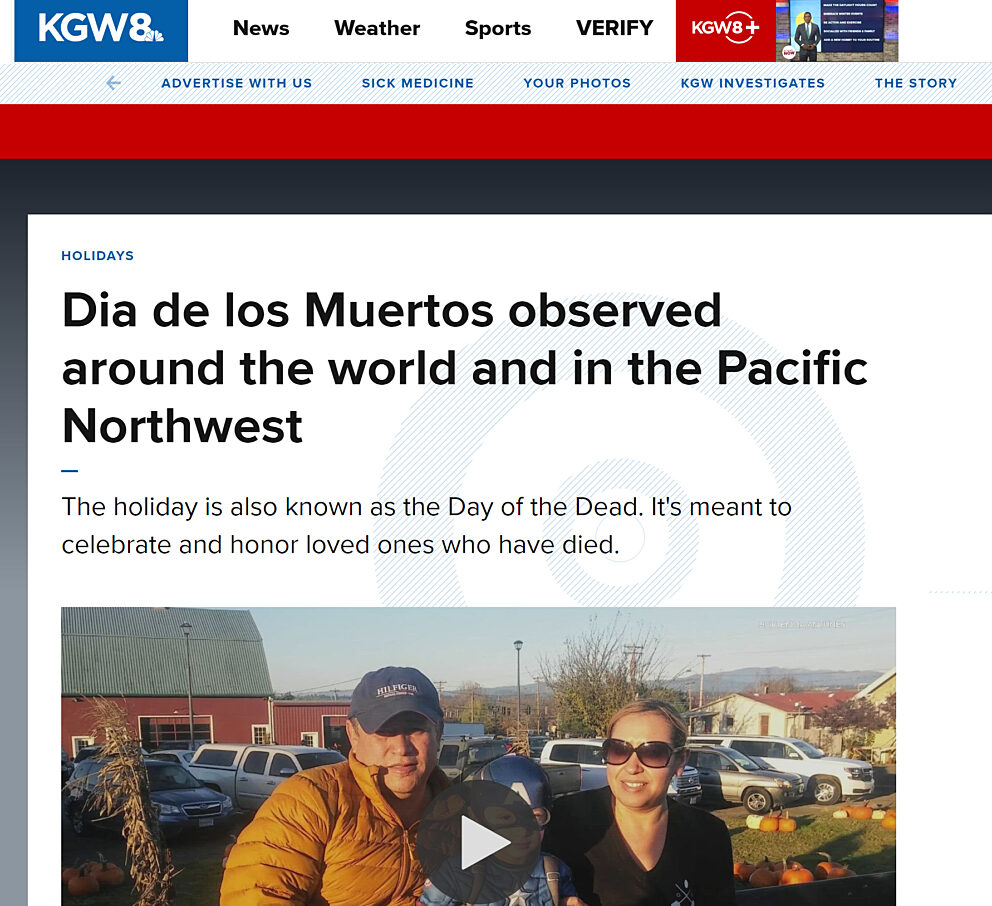 Dia de los muertos KGW