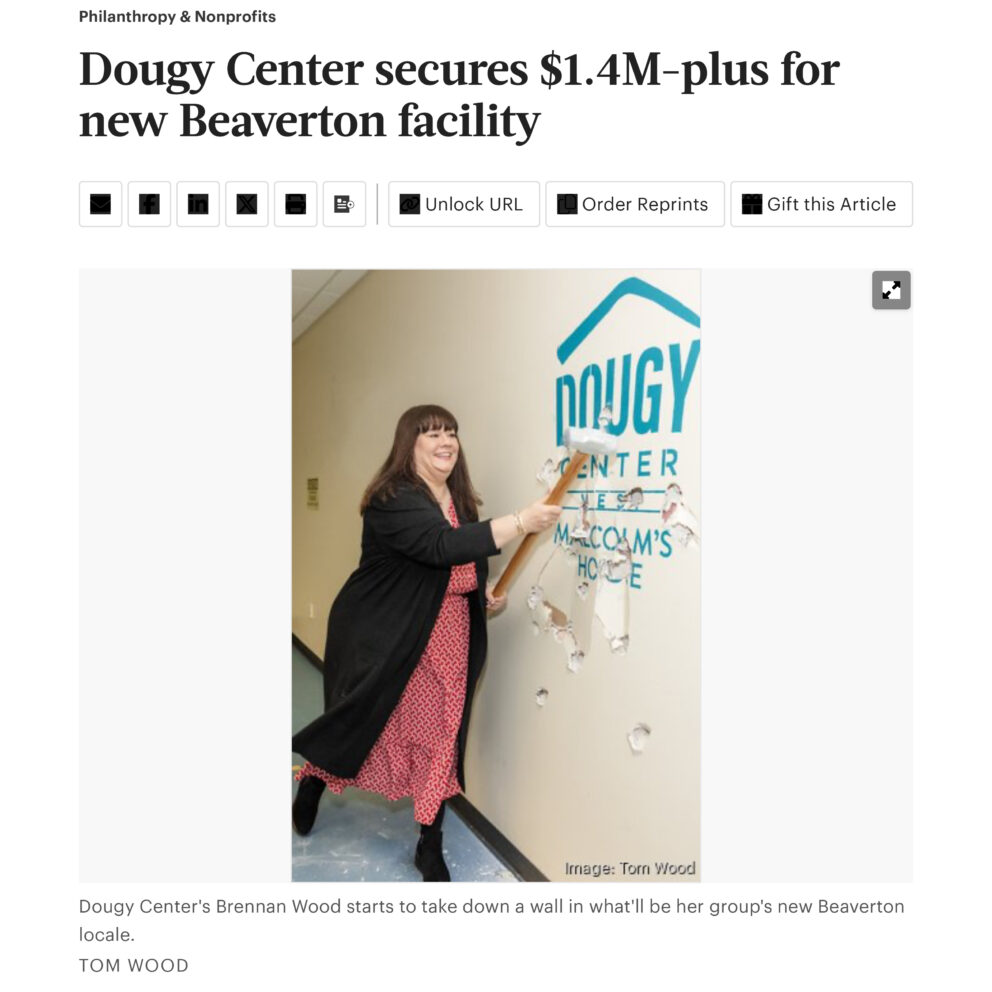 Dougy Center secures 1 475 M for Beaverton grief facility